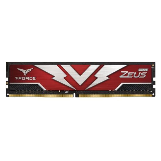  Зображення Модуль пам'яті для комп'ютера DDR4 16GB 3200 MHz T-Force Zeus Red Team (TTZD416G3200HC2001) 